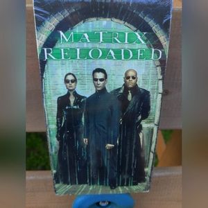 The Matrix Reloaded VHS